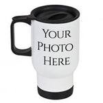 14 OZ SS TRAVEL MUG FULL WHITE