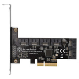 Silverstone ECS06 SATA III PCI Express card 6-port