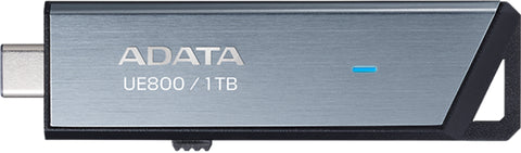 ADATA UE800 Retractable USB3.2 Gen 2 Type-C 512GB External SSD 5yr wty