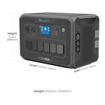 Bluetti Ac300 Expandable Home & Portable Power Station | 3000 W (6000 W Surge)