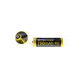 Nitecore Li Ion Rechargeable 14500 Battery 3.7 V 750 Mah