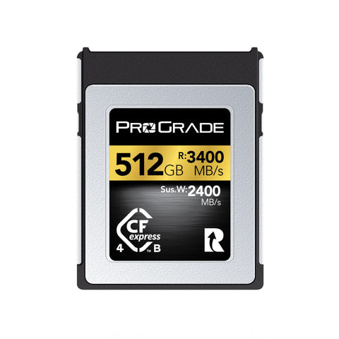 Prograde Digital Cfexpress 4.0 Type B Gold 512 Gb R3400 Mb/S W2400 Mb/S