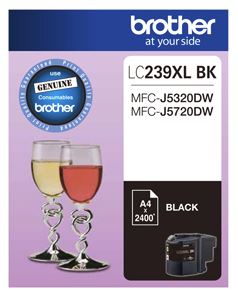 Brother LC239XLBK Black Super High Yield Ink Cartridge