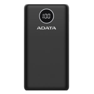 ADATA P20000QCD 20000mAh Quick Charge Powerbank - Black