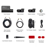 Viofo Dashcam 2 K A139 Front + 1080 P Rear + 1080 P Ir 3 Channnel 2.4 G/5 G Wifi Gps