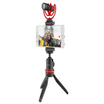 BOYA VLOGGING KIT 1 INCL. MINI TRIPOD BY-MM1 COLD SHOE MOUNT