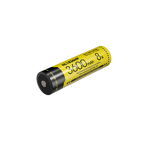 Nitecore Li Ion Rechargeable 18650 Battery 3600 Mah 3.6 V