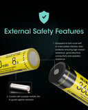 Nitecore Li Ion Rechargeable 18650 Battery 3600 Mah 3.6 V