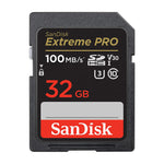 Sandisk Extreme Pro Sdhc 32 Gb Up To R100 Mb/S W90 Mb/S Sd Card Uhs I V30