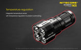 Nitecore 6000 Lumen Rechargeable Flashlight Battery Included